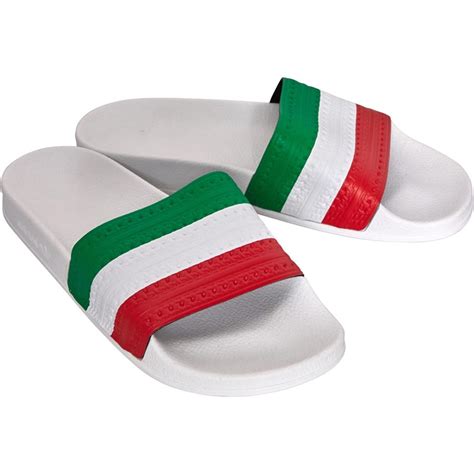 adidas slippers heren wit|Men's Adidas Slippers .